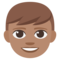 Boy - Medium emoji on Emojione
